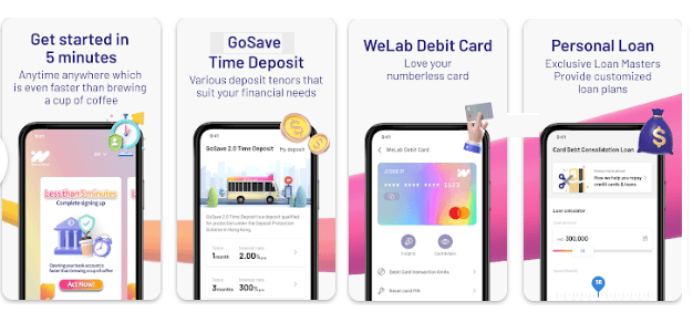 WeLab Bank app